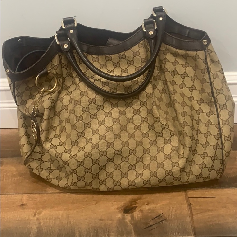 Authentic LARGE Gucci Tote